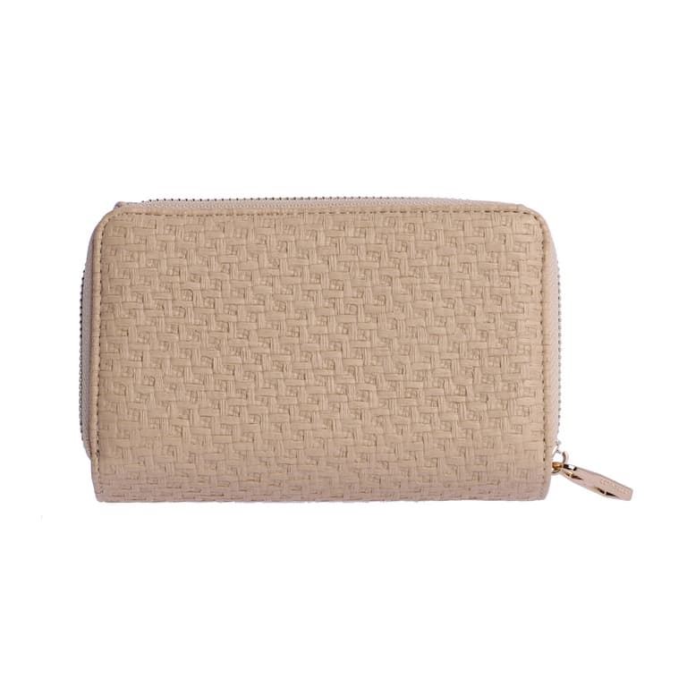 Don Algodón_ Cartera cremallera beige - Imagen 3