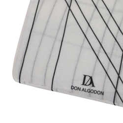 Don Algodón_ Pañuelo líneas negras - Imagen 1