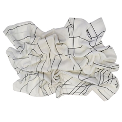 Don Algodón_ Pañuelo líneas negras - Imagen 2