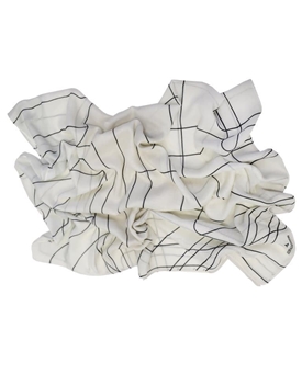 Don Algodón_ Pañuelo líneas negras - Imagen 2