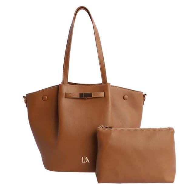 Don Algodón_ Shopper camel - Imagen 5