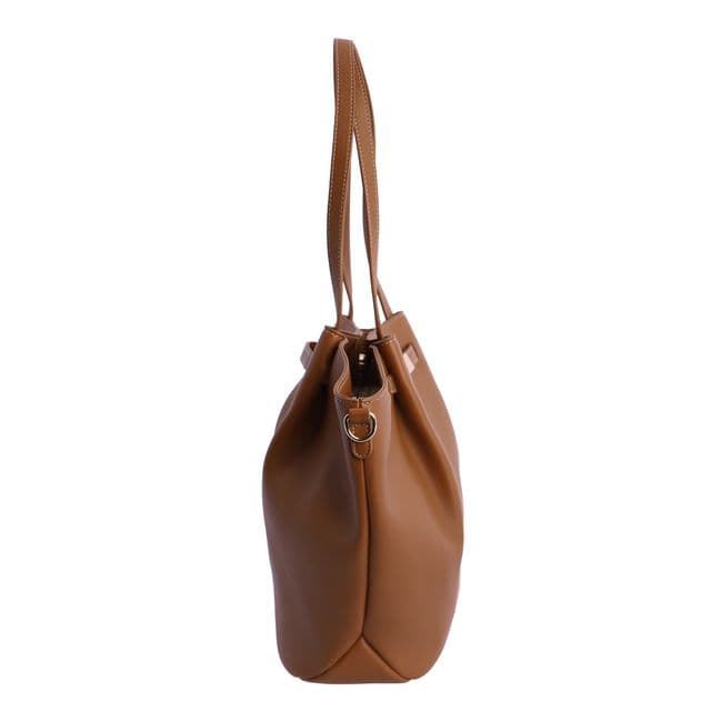 Don Algodón_ Shopper camel - Imagen 6
