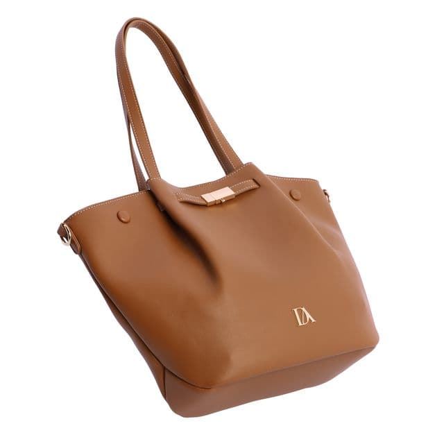 Don Algodón_ Shopper camel - Imagen 8