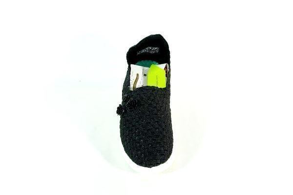 DUDE- Zapatilla deportiva black glitter - Imagen 3