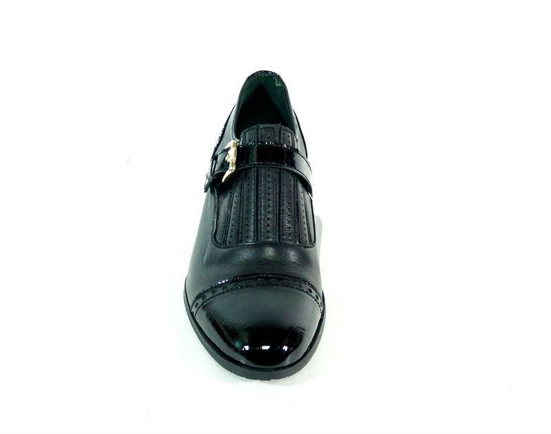 Elía Román- Zapato tacón negro mujer - Imagen 3