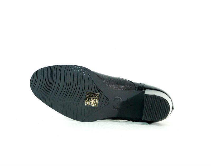 Elía Román- Zapato tacón negro mujer - Imagen 5