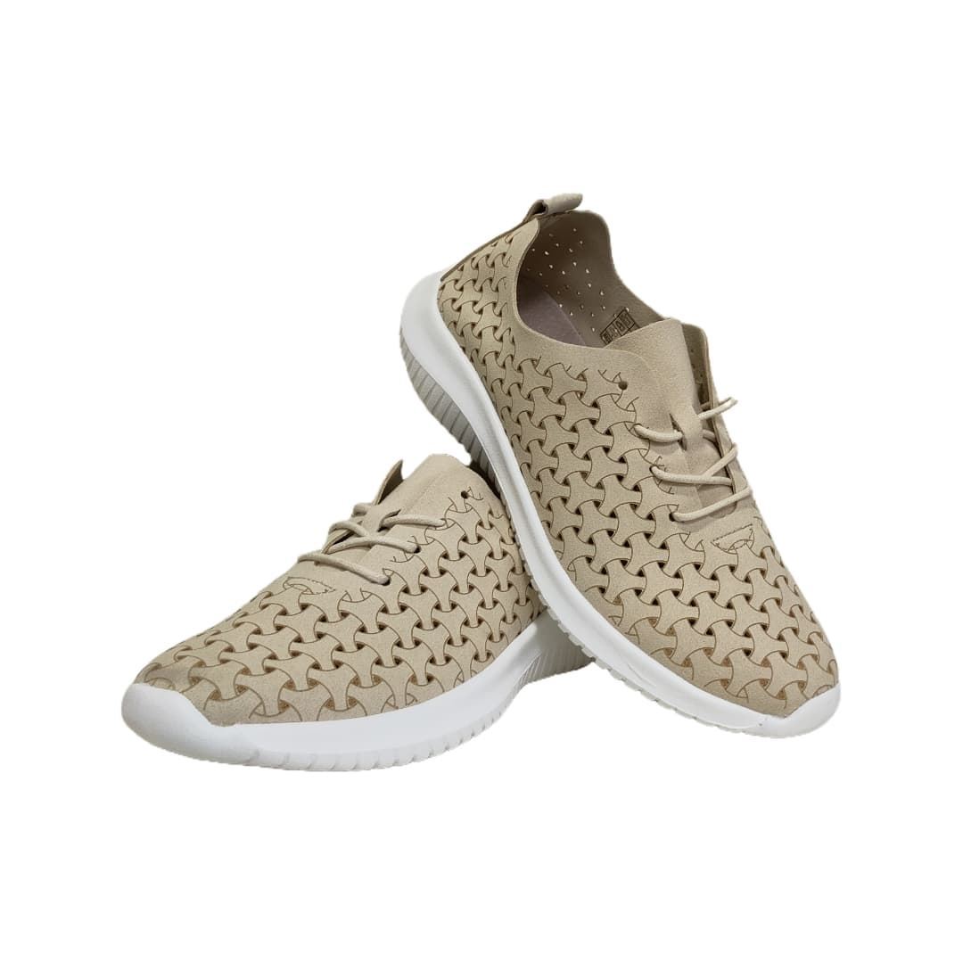 Eoligeros_ Zapato ultraligeros cordones beige - Imagen 3