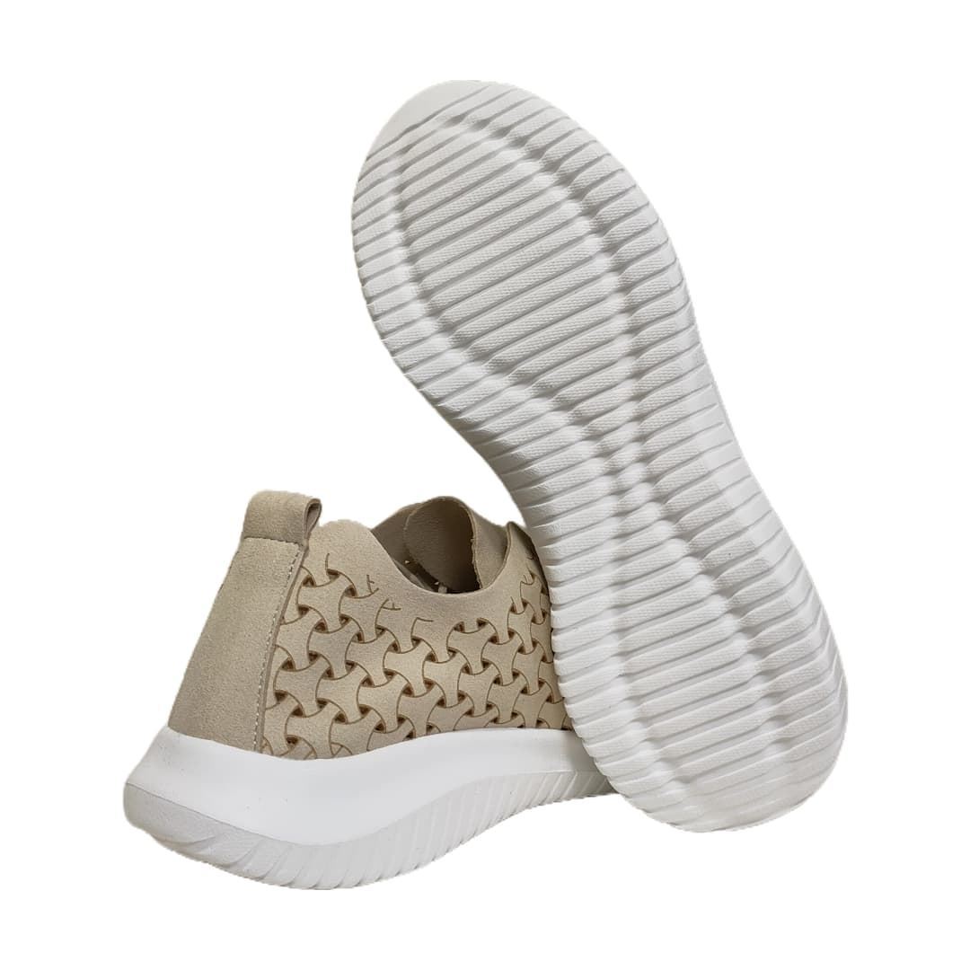 Eoligeros_ Zapato ultraligeros cordones beige - Imagen 4