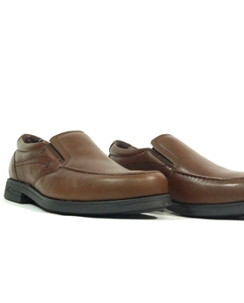 Fluchos_ Mocasín ave marrón/negro - Imagen 2