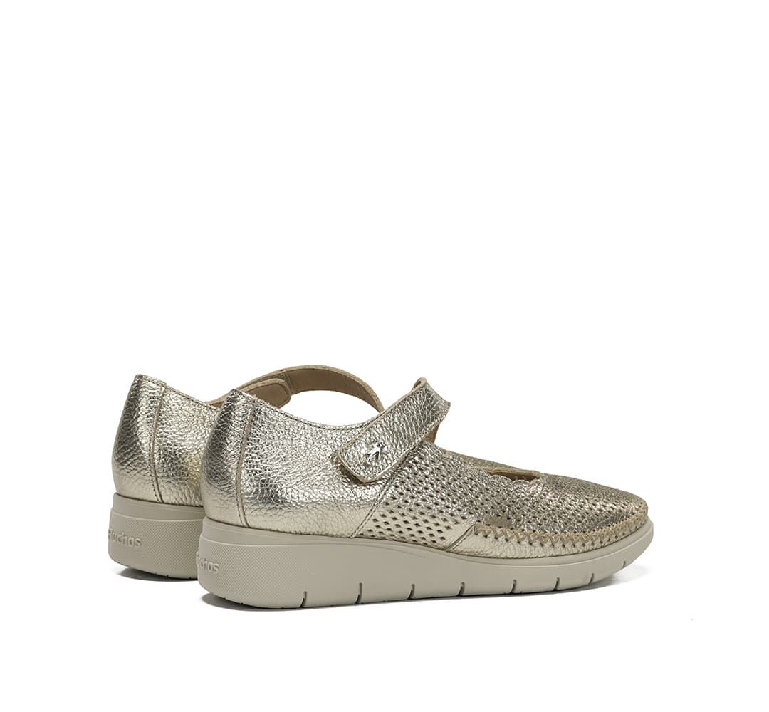 Fluchos_ Zapato pulsera metal platino - Imagen 2