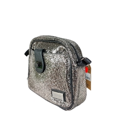 Fortime_ Bolso  bandolera plateado - Imagen 2