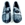 Garzón_ Zapatilla cerrada cuadros azul - Imagen 1