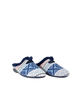 Garzón_ Zapatilla descalza azul copos - Imagen 2