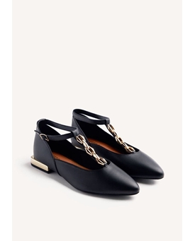 Gioseppo_ Bailarina piel cadena Elsie - Imagen 2