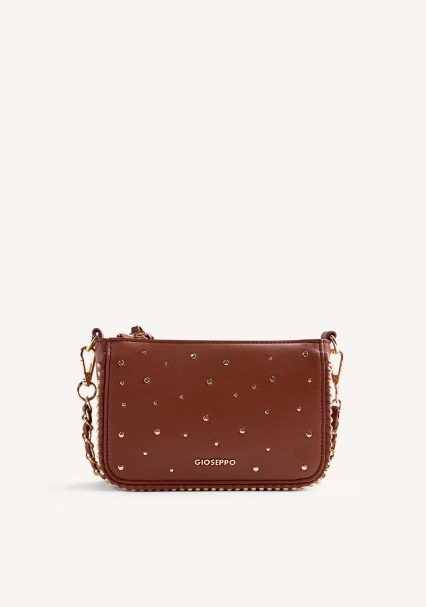 Gioseppo_ Bolso bandolera tachas clemens cuero - Imagen 1
