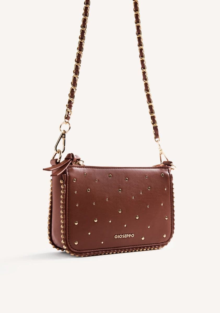 Gioseppo_ Bolso bandolera tachas clemens cuero - Imagen 2