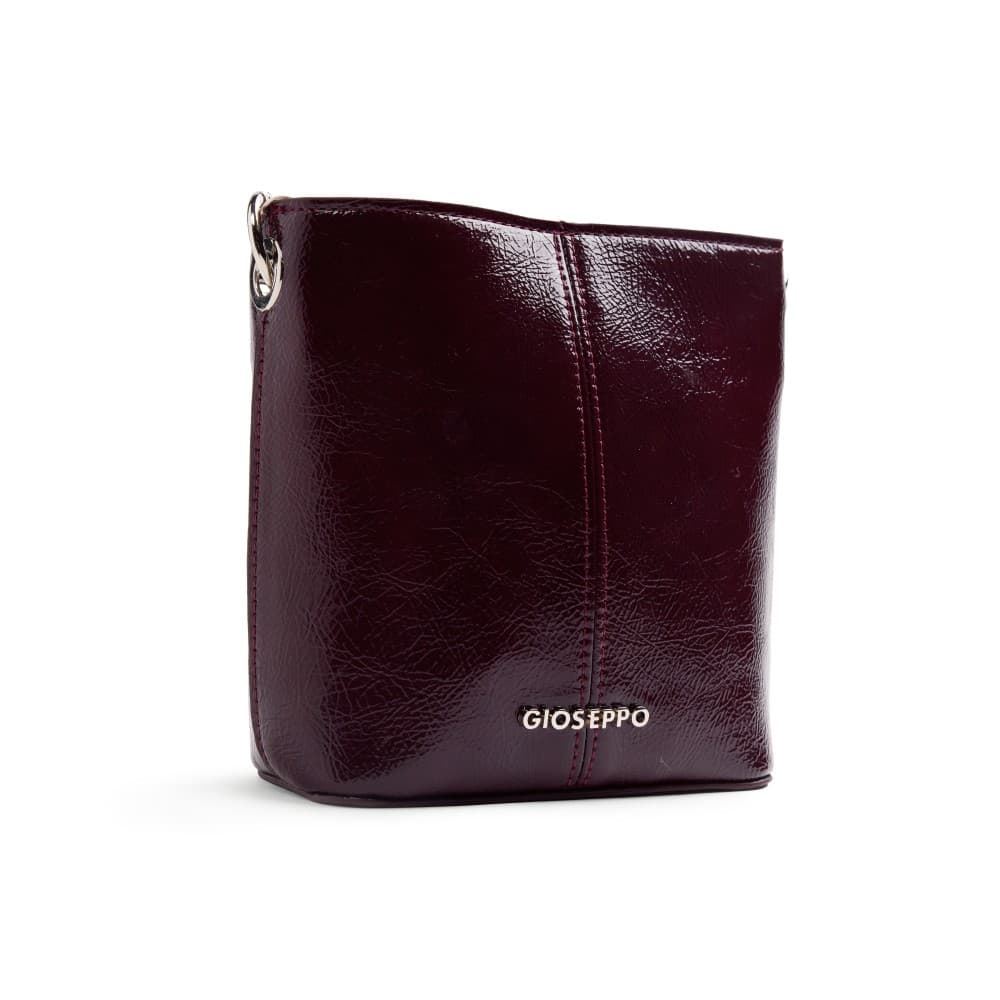 Gioseppo_ Bolso bucket burdeos - Imagen 1