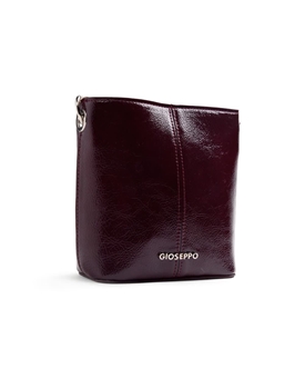 Gioseppo_ Bolso bucket burdeos - Imagen 1
