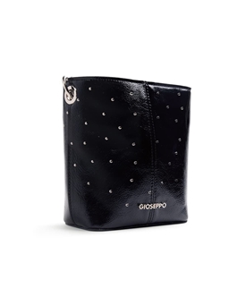 Gioseppo_ Bolso bucket negro tachas - Imagen 1