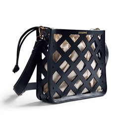 Gioseppo_ Bolso calado negro Tacurong - Imagen 2