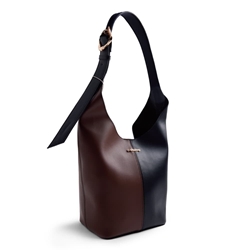Gioseppo_ Bolso maxi bucket bicolor - Imagen 1