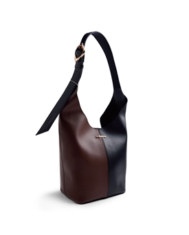 Gioseppo_ Bolso maxi bucket bicolor - Imagen 1