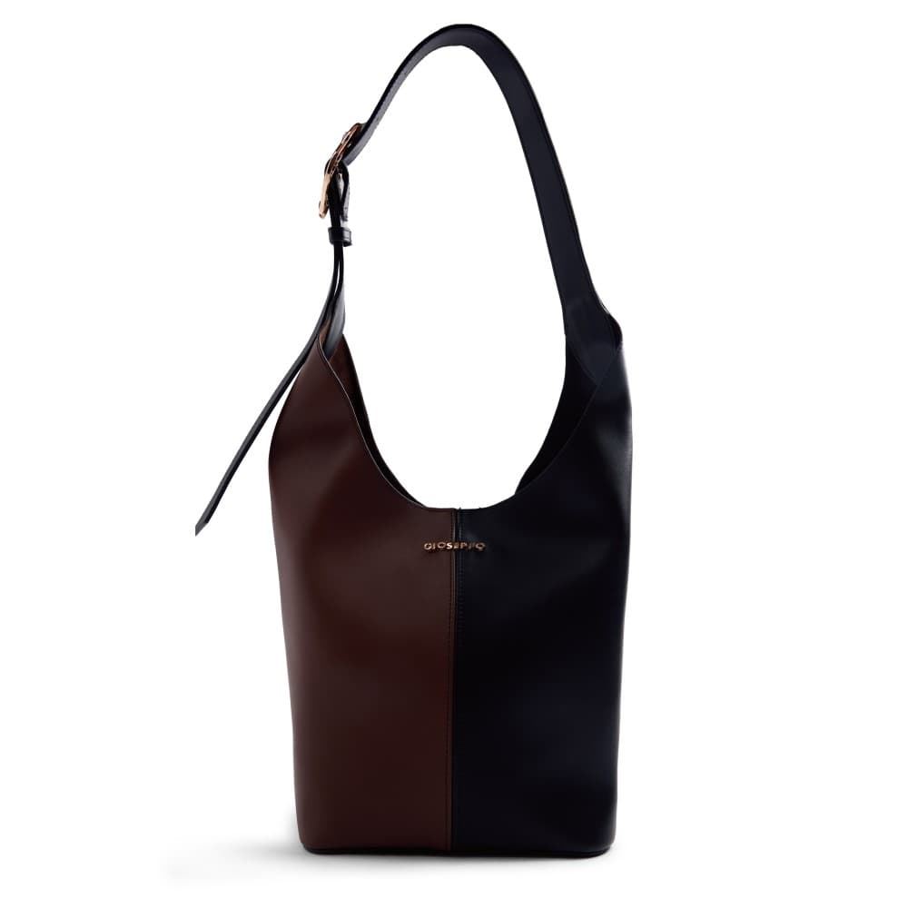 Gioseppo_ Bolso maxi bucket bicolor - Imagen 2