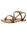 Gioseppo_ Sandalia piel negra tachuelas doradas - Imagen 1