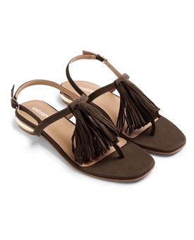 GIOSEPPO _ SANDALIAS PIEL FLECOS ESCANABA - Imagen 1