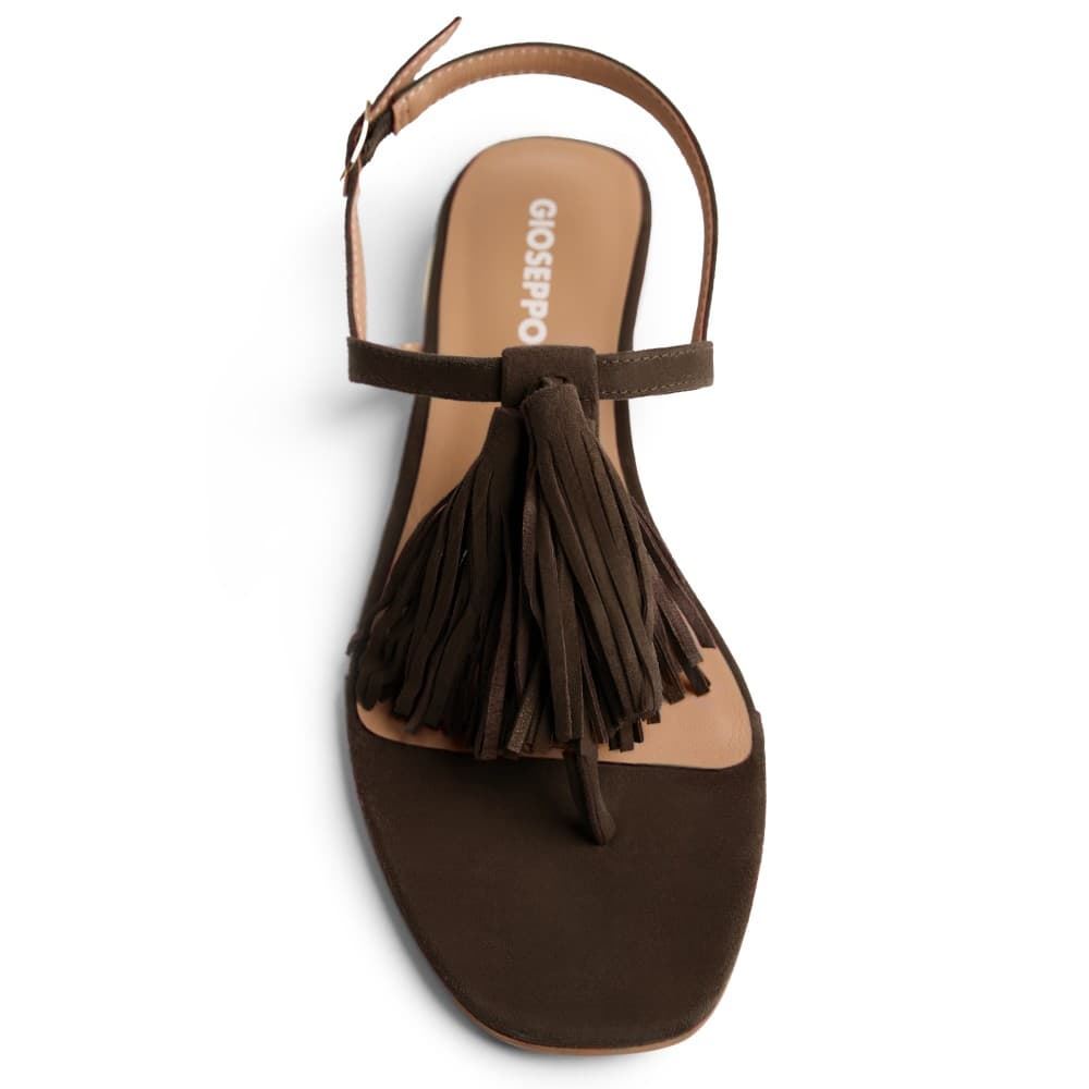 GIOSEPPO _ SANDALIAS PIEL FLECOS ESCANABA - Imagen 3