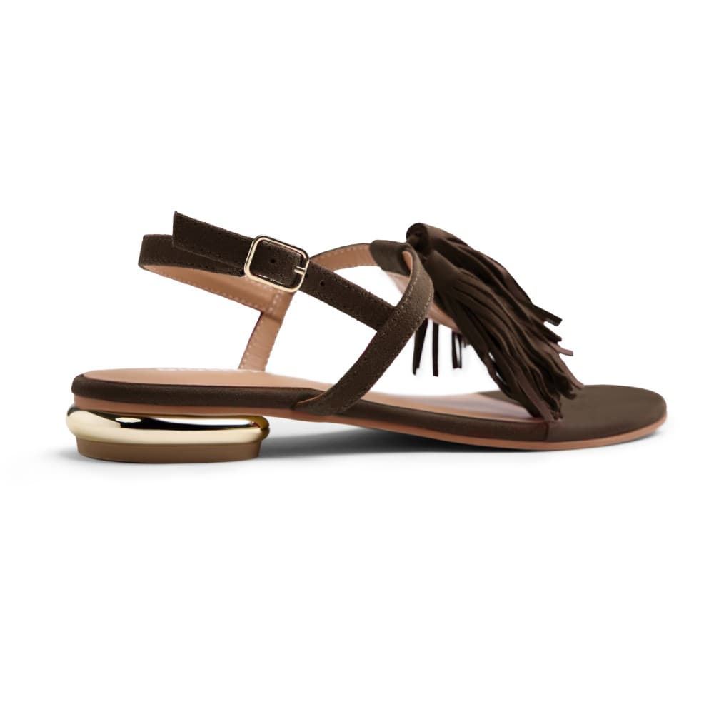 GIOSEPPO _ SANDALIAS PIEL FLECOS ESCANABA - Imagen 4