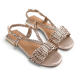 GIOSEPPO_ SANDALIAS PIEL TRENZADA KITUNDA - Imagen 1