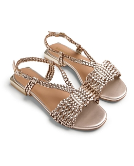 GIOSEPPO_ SANDALIAS PIEL TRENZADA KITUNDA - Imagen 1