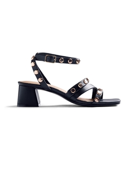 GIOSEPPO _ SANDALIAS TACÓN PIEL TACHAS KASULU - Imagen 2