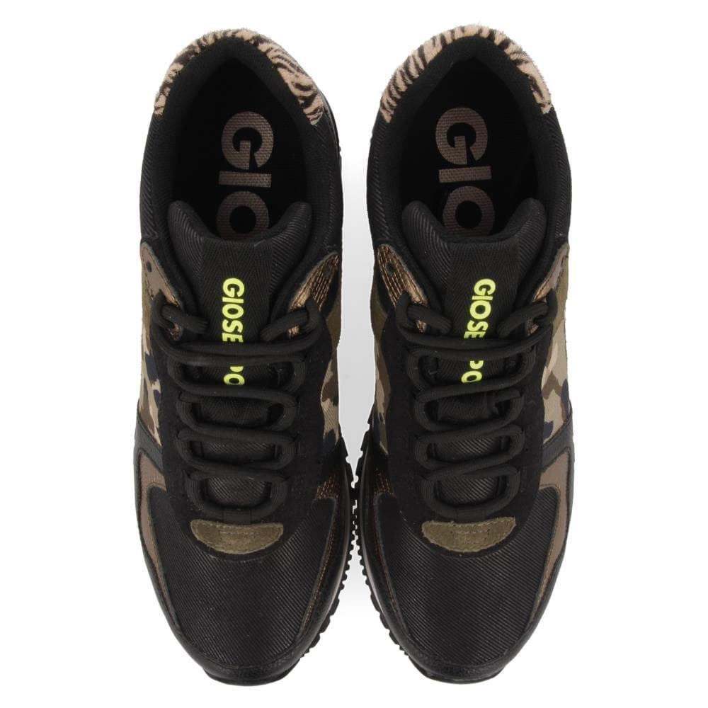 Gioseppo_ Sneakers con print de camuflaje y cuña interna - Imagen 4