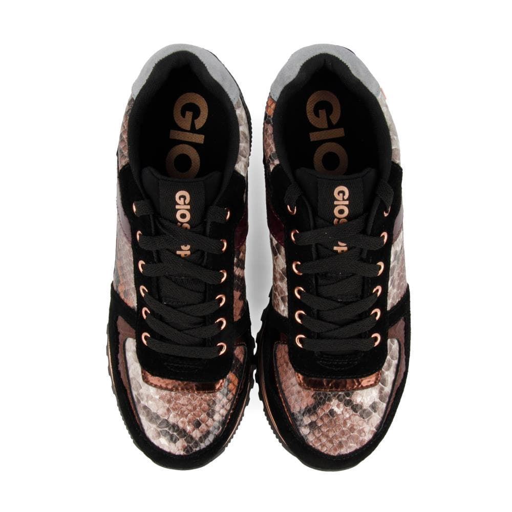 GIOSEPPO_ Sneakers con print en burdeos - Imagen 5