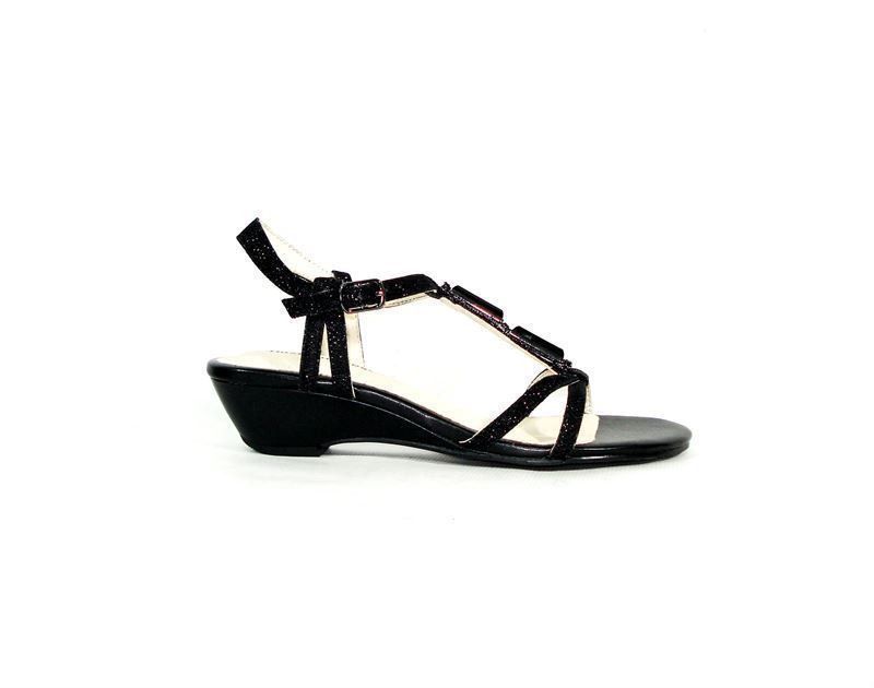 Hush Puppies- Sandalia hermini tiras negra - Imagen 2