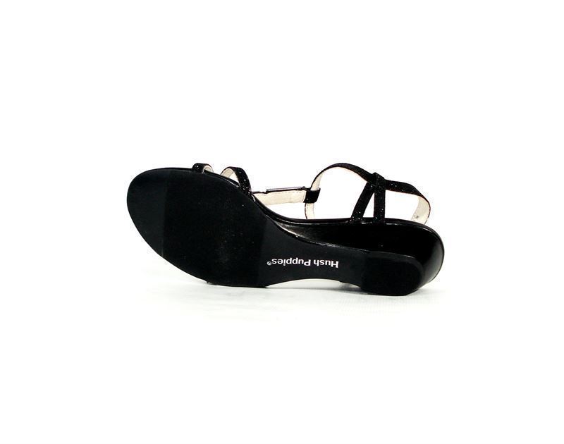 Hush Puppies- Sandalia hermini tiras negra - Imagen 5