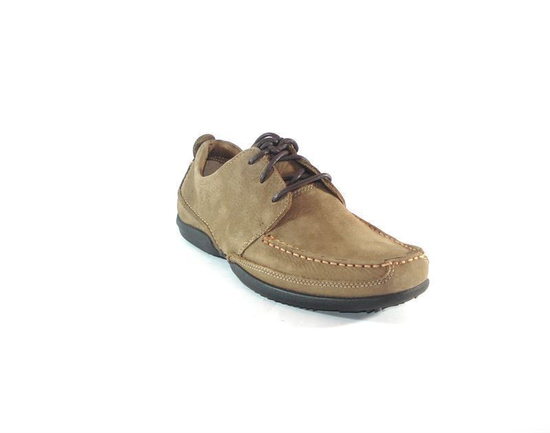 Hush Puppies- Zapato cordones taupe - Imagen 1