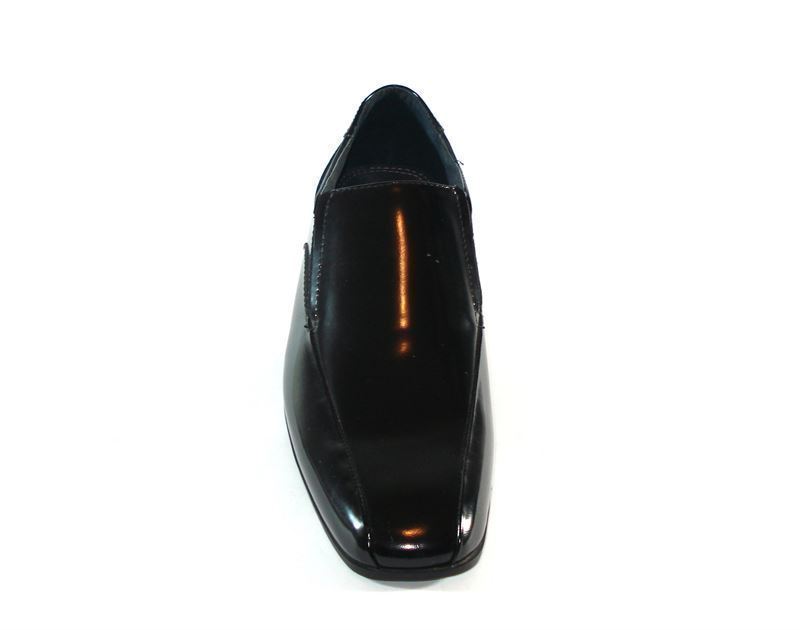 Hush Puppies- Zapato vestir negro brillo - Imagen 3