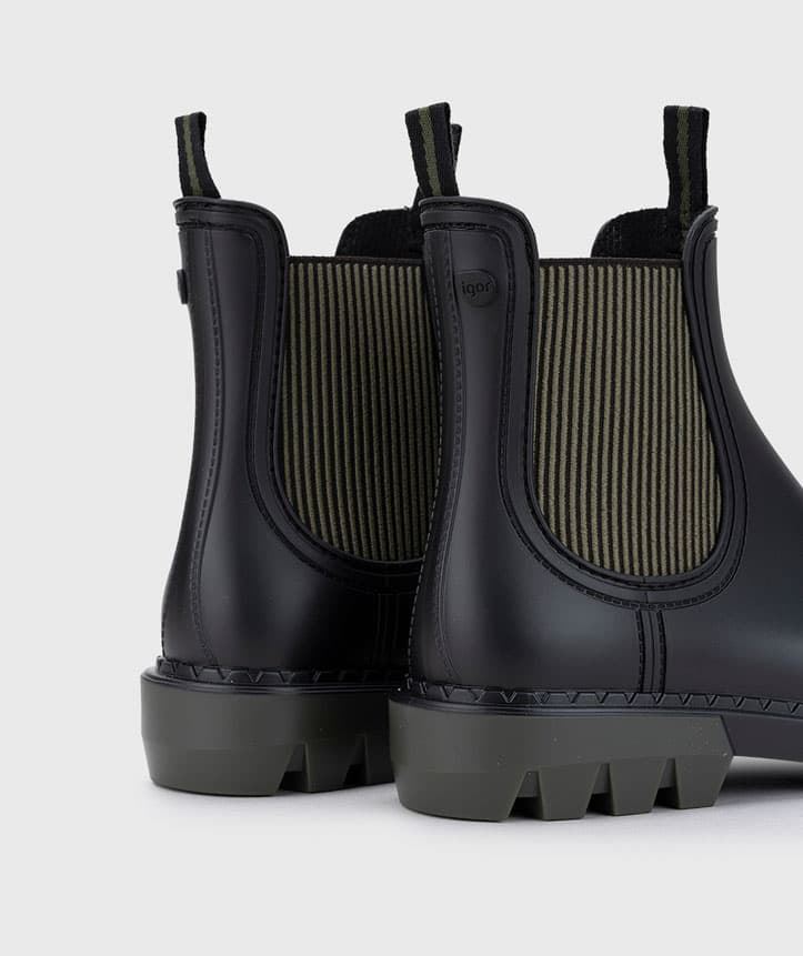 Igor_ Bota rock bicolor kaki - Imagen 3