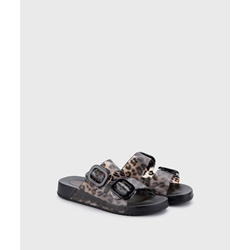 igor_ Sandalia habana brillo Leo negro - Imagen 1