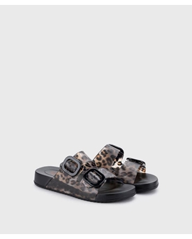 igor_ Sandalia habana brillo Leo negro - Imagen 1