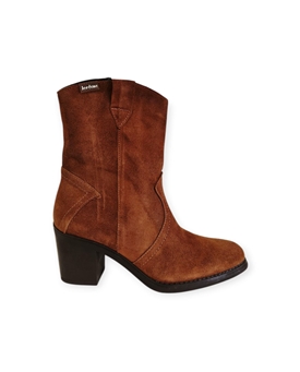 Jordana_ Bota campera media caña serraje cuero - Imagen 1