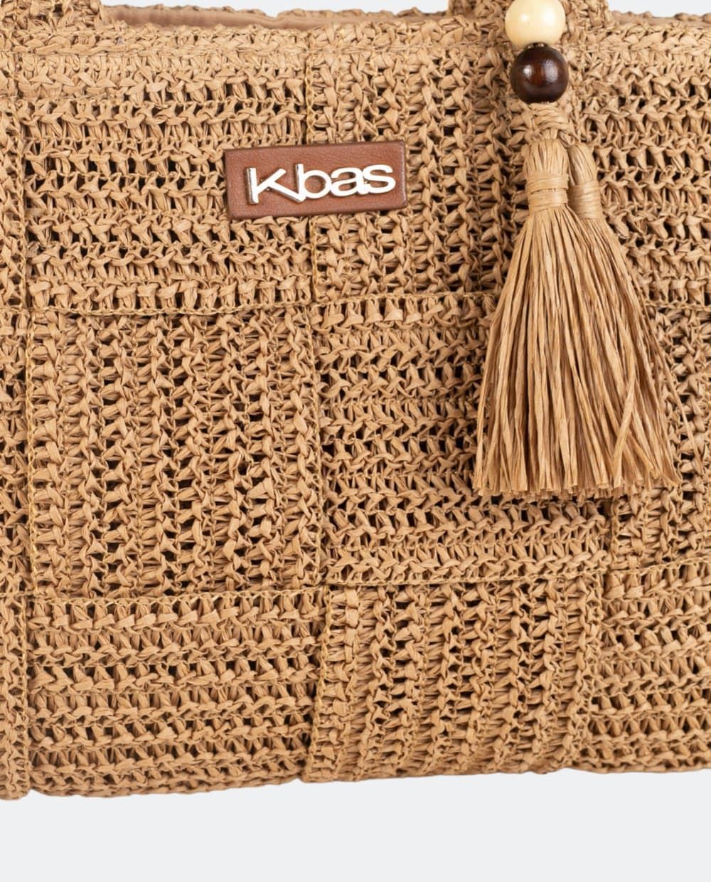 Kbas_ Bolso tote fibra natural - Imagen 3