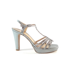 Lodi- Sandalia plataforma en plata - Imagen 2