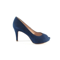 Lodi- Zapato tacón ante marino - Imagen 2