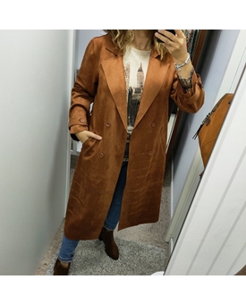 Md´M_ Abrigo largo caramelo - Imagen 2