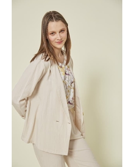 Md´M_ Blazer en color arena - Imagen 1