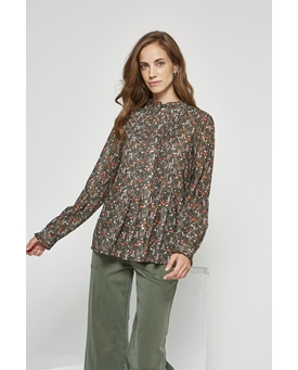 Md´M_ Blusa estampada floral - Imagen 1